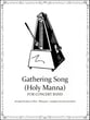 Gathering Song Concert Band sheet music cover